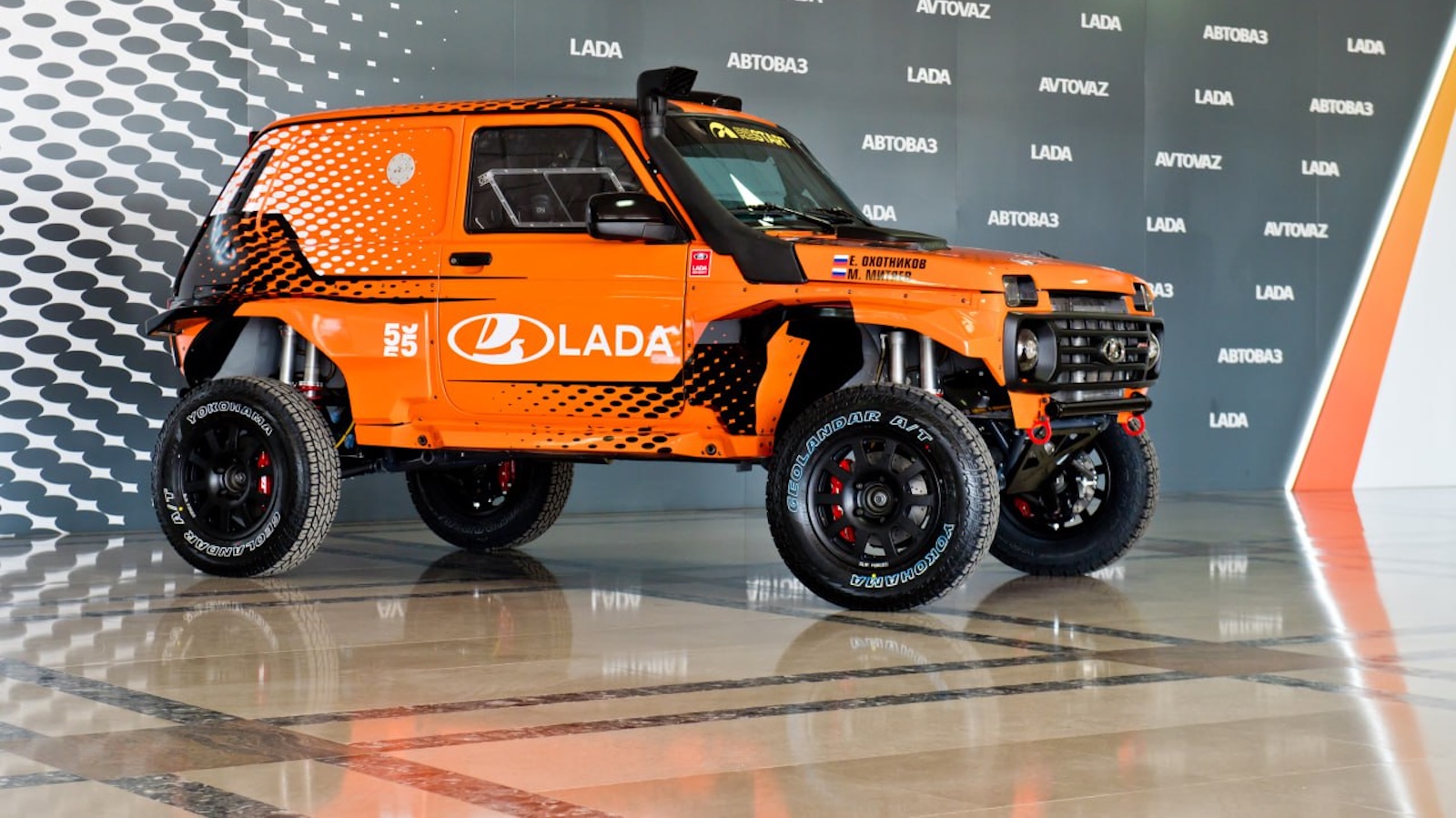 Lada Niva Sport Turbo: «Πολεμικό» Niva έτοιμο για Ράλλυ